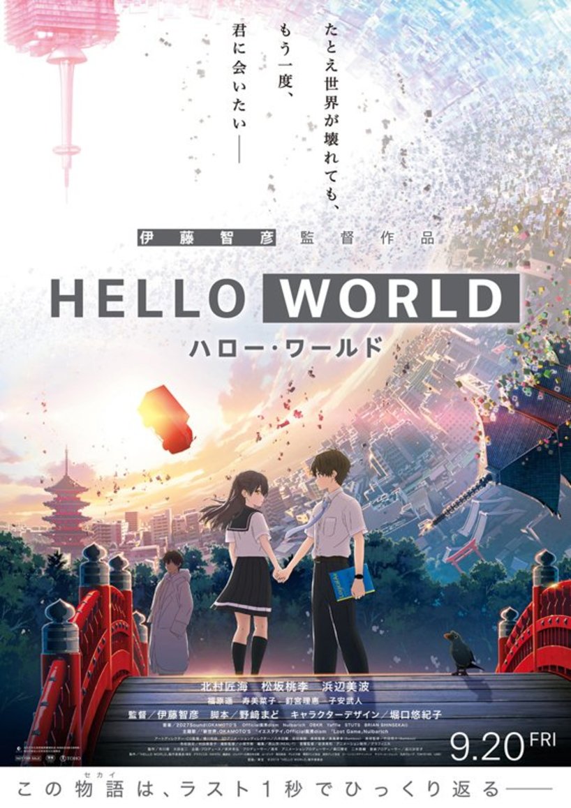 アニメを深める 環境 ガイド 絶滅寸前だった Sfアニメ の現在 Hello World から見える活路 Kai You Premium