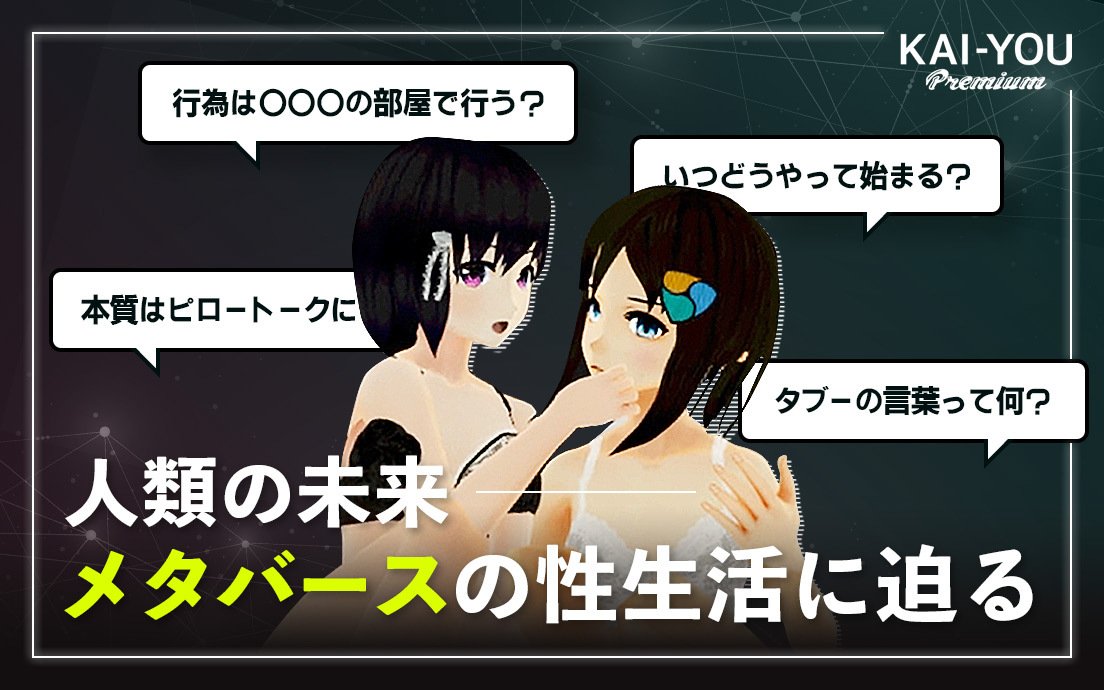 やさしいバーチャルセックスの始め方　バーチャル美少女ねむが語る