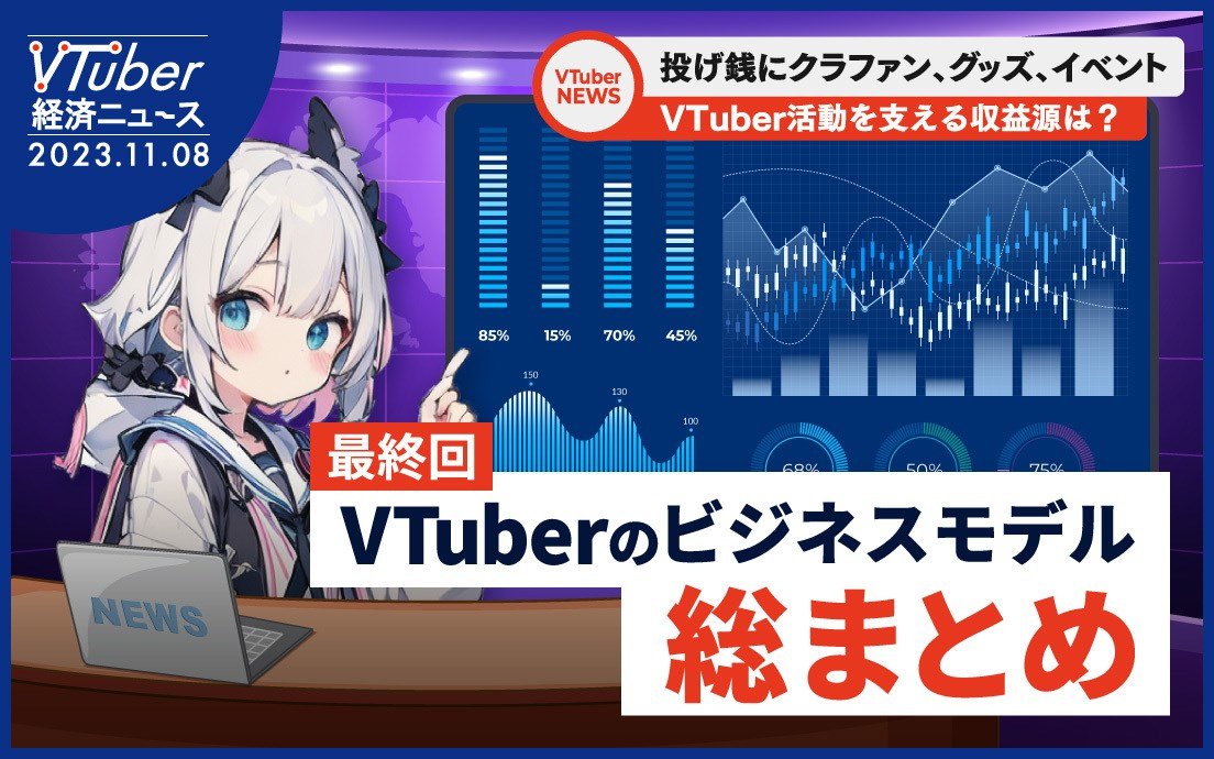 VTuberビジネスモデル総まとめ　2023年の生存戦略に求められるアップデート